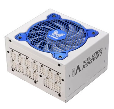 ספק-כוח למחשב נייח מודולרי מלא צבע לבן סופר פלאוור Super Flower SF-1000F14TG(WH) LEADEX V GOLD PRO 1000W White 80+ Gold 120mm FAN Fully Modular